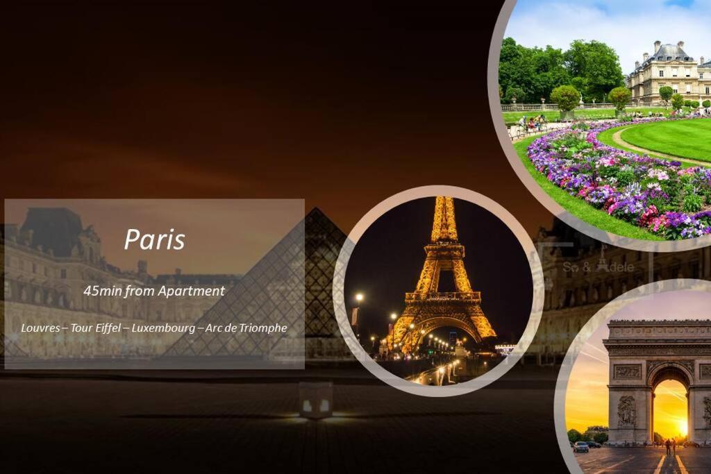 Studio Emotion 4P - Train Station 200M - Disneyland Paris 5 Min Montevrain Bagian luar foto